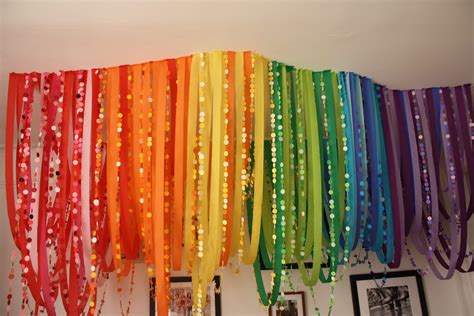 Be Different...Act Normal: Rainbow Streamers Party Decor