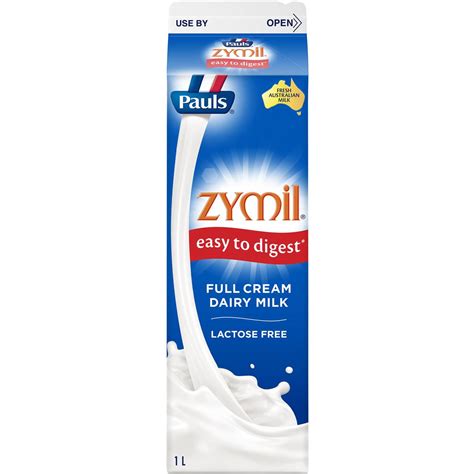 Pauls Zymil Lactose Free Full Cream Milk 1l | Woolworths