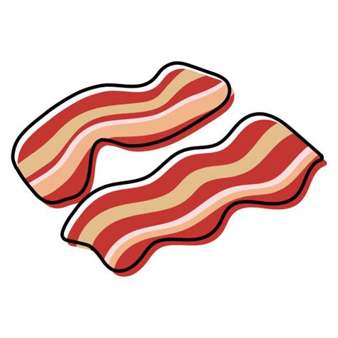 6,200+ Cartoon Of The Bacon Strips Stock Illustrations, Royalty-Free ...