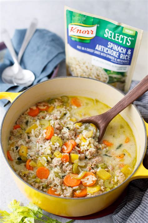 Ground Turkey and Rice Soup Recipe - Easy Ground Turkey Soup