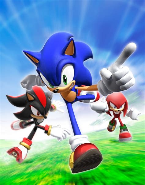 Sonic. Shadow. Knuckles. | Sonic the Hedgehog | Pinterest