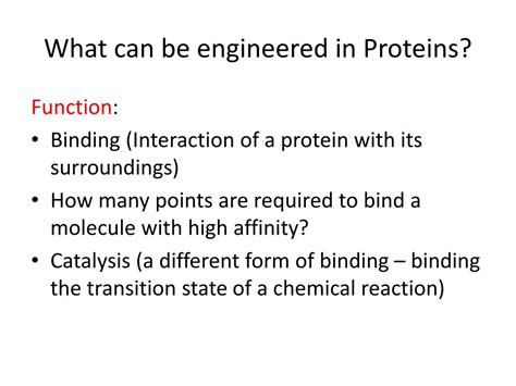 PPT - Protein Engineering PowerPoint Presentation, free download - ID ...