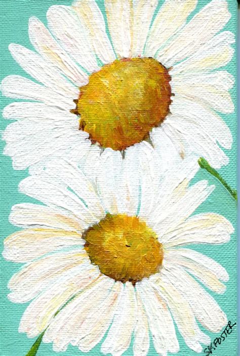 eletragesi: Daisy Acrylic Painting Images