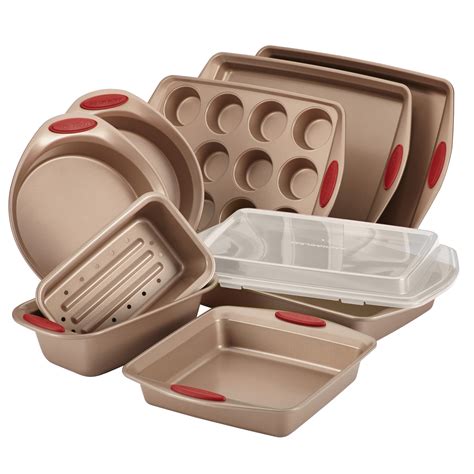 Rachael Ray Cucina 10 Piece Nonstick Bakeware Set & Reviews | Wayfair