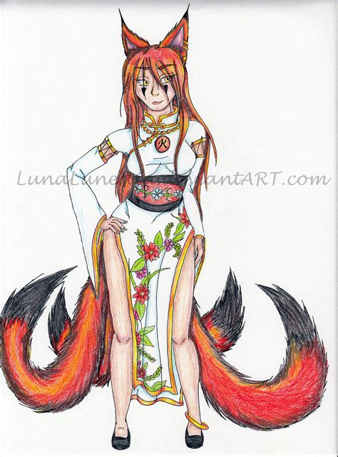 Zhu Lan the Huli jing by LunaLunestia on DeviantArt