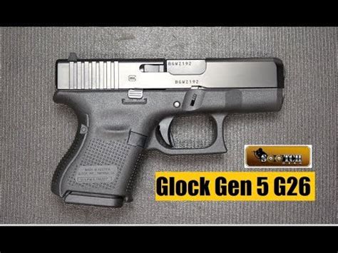 Gen 5 G26 Glock Review - YouTube