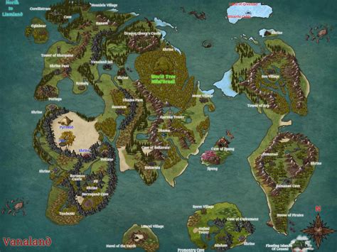 Dragon Quest 3 Map Recreation : r/inkarnate