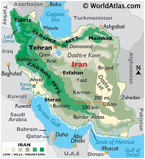 Iran Maps & Facts - World Atlas