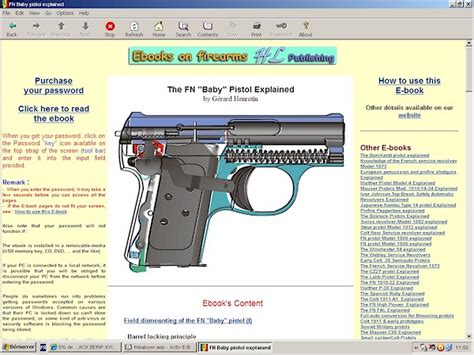 The FN Browning Baby pistol explained - ebook