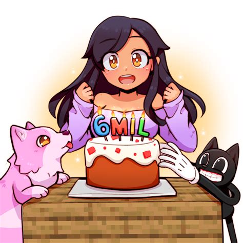 Aphmau Hit 6Million Subscribers!!! | Aphmau fan art, Aphmau wallpaper ...