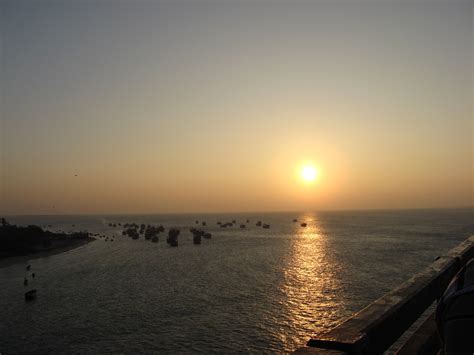 Sunrise at Rameshwaram, India