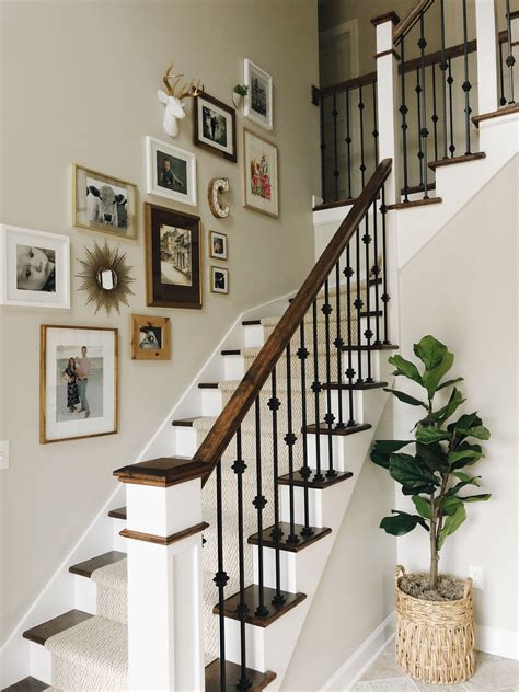 Front Foyer | Staircase, Stair Runner, Herringbone Carpet, Carpet ...