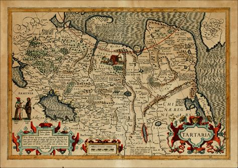 Map Of Tartaria 1705 Ancient Maps Antique Maps Old Maps | Images and ...