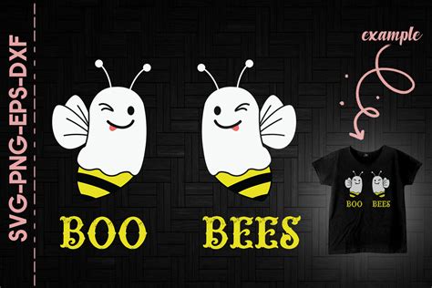 Bees Costume Funny Boo Halloween By Utenbaw | TheHungryJPEG