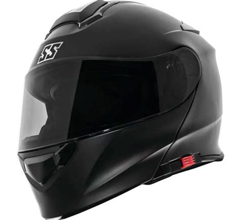 Speed & Strength SS4100 Solid Modular Motorcycle Helmet Black - Walmart ...