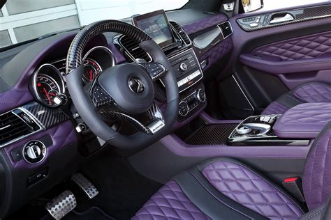 Carbon Mercedes-AMG GLE 63 by Topcar Has Purple Leather Interior ...