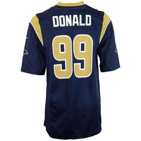 Nike Men'S Aaron Donald St. Louis Rams Game Jersey in Blue for Men ...