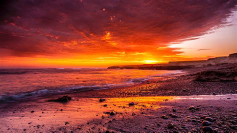 Ocean Coast Sunrise 4k - Free 4k Wallpapers - 40.000+ Free 4k ...