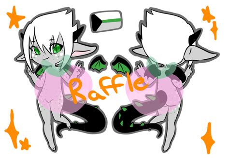 [Raffle Prize - CLOSED] Demiromantic flag dragon by MomotaroAdopts on ...