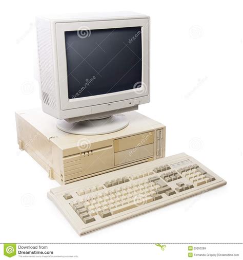 Old Computer Monitor Front