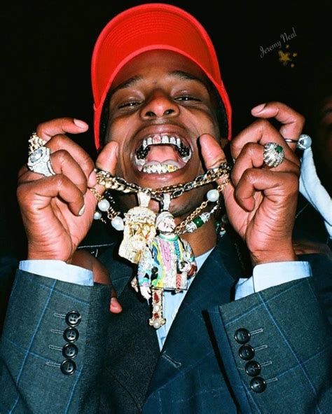 A$AP Rocky Gets Grillz Made With Real Flowers and Canary Diamonds ...