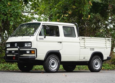 A Volkswagen Type 2 T3 Doka Transporter "Syncro 4x4"