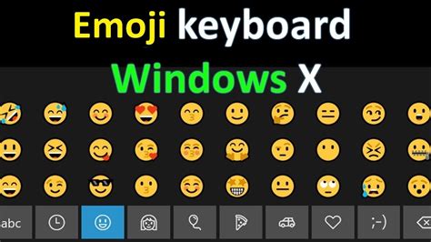 Windows 11 Emoji Keyboard