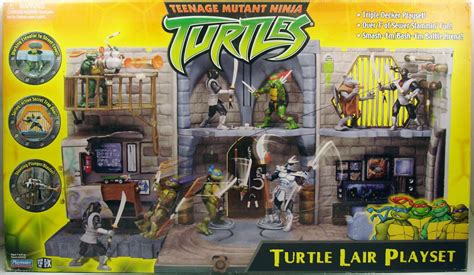 Teenage Mutant Ninja Turtles - 2003 - Turtle Lair Playset