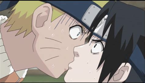 The first Kiss :) Sasuke X Naruto