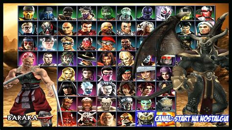 Mortal Kombat Armageddon Characters