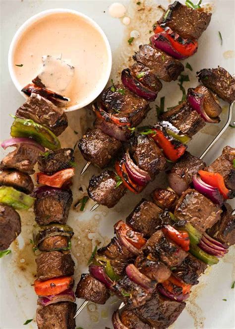 Marinated Beef Kabobs | RecipeTin Eats