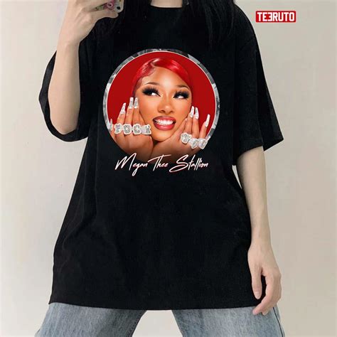 Megan Thee Stallion Fan Art Merch Unisex T-Shirt - Teeruto