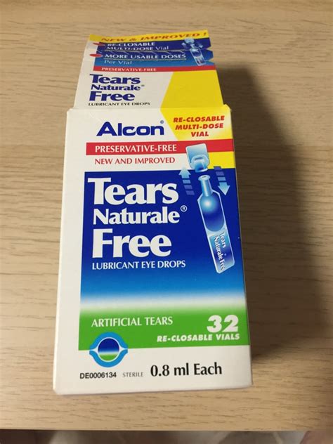 Alcon Lubricant Eye Drops (30 vials left) - OLIO