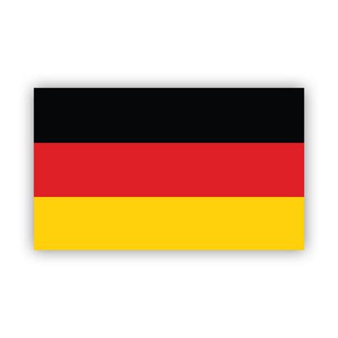 German Flag Sticker Decal American Made UV Protected - Etsy