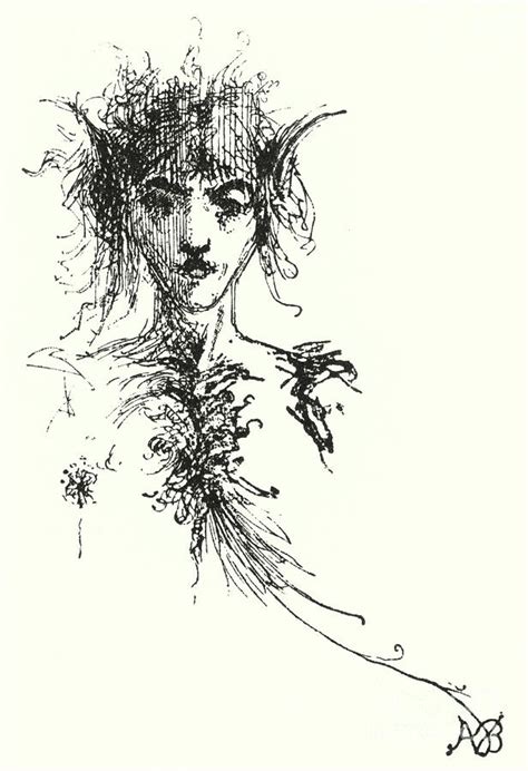 Vignette for the Afternoon of the Faun by Mallarme Painting by Aubrey ...