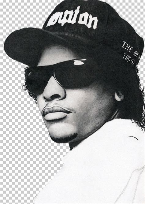 Eazy-E Drawing Hip Hop Music N.W.A. Painting PNG, Clipart, Art, Black ...