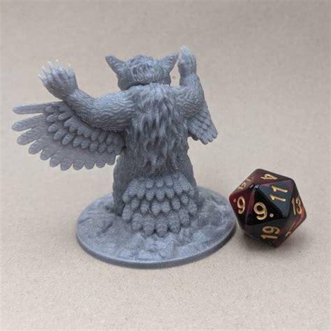 Owlbear Miniature Dungeons and Dragons Dnd Tabletop Gaming - Etsy