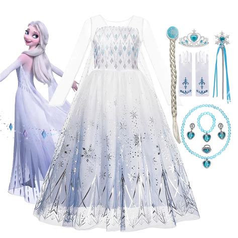 Frozen 2 Elsa Dresses for Girls Elsa Costumes Princess Dress - Etsy