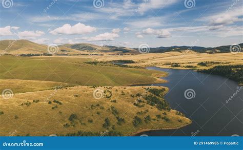 Lake on the Zlatibor Mountain Stock Photo - Image of alps, yellow ...