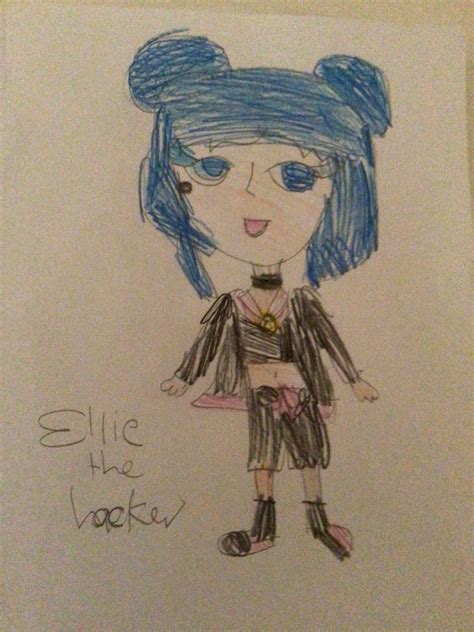 Ellie the hacker (drawing) by LahikaAnwar on DeviantArt