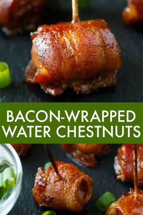 Bacon Wrapped Water Chestnuts | Recipe | Bacon wrapped water chestnuts ...