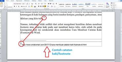 Cara Menulis Footnote dari Jurnal Dilengkapi Contohnya