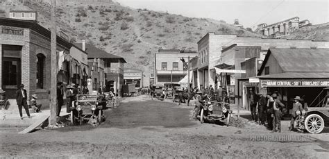 Business Section: Town of Miami, Arizona 1910-1920 | Globe arizona, Old ...