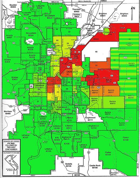 Denver Colorado Zip Code Map – Get Map Update