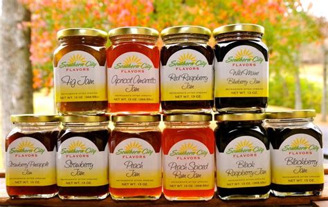 Southern City Flavors has a great selection of natural jams. #jams ...