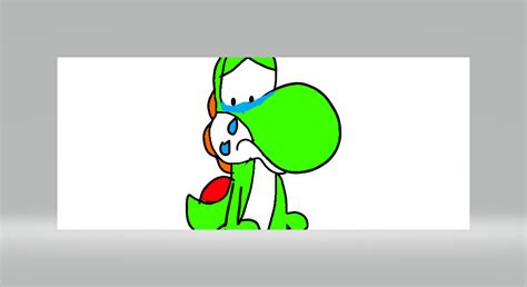 Yoshi crying over Mario's official death by SpongeBob3409 on DeviantArt