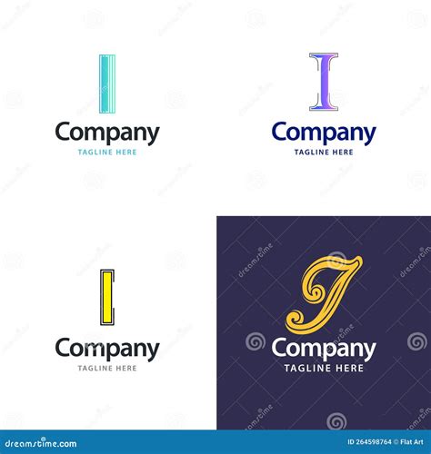 Letter I Big Logo Pack Design Creative Modern Logos Design for Your ...