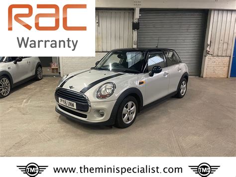 SOLD - 2016 (16) MINI Cooper - in Silver White metallic with 53k miles ...