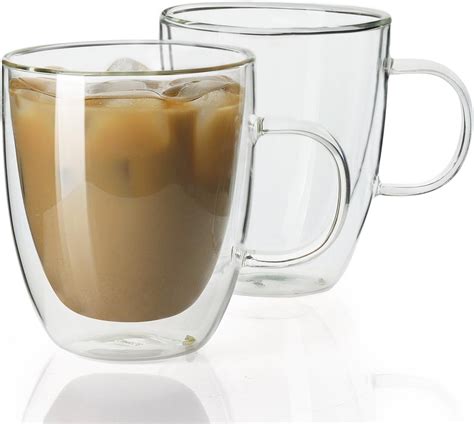 glass coffee cups