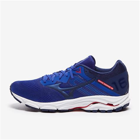 Mizuno Wave Inspire 16 - Reflex Blue/Diva Pink - Mens Shoes | Pro ...